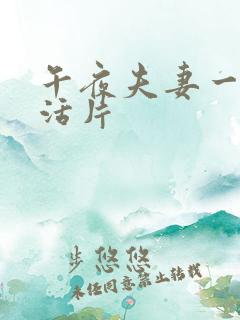 午夜夫妻一级生活片