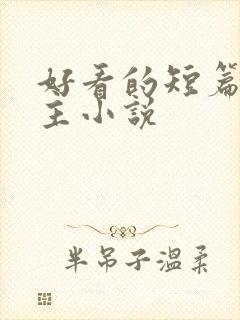 好看的短篇双男主小说