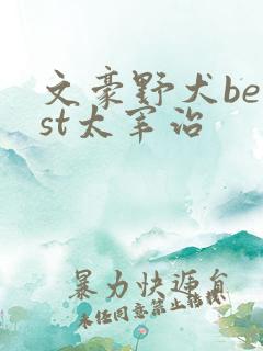 文豪野犬beast太宰治