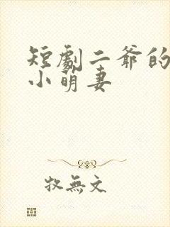 短剧二爷的神算小萌妻