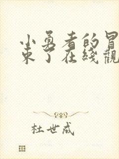 小勇者的冒险结束了在线观看