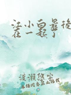 江小白最后和谁在一起了