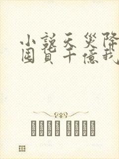 小说天灾降临:囤货千亿我在末世杀穿了