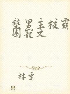 双男主校霸的校园宠文