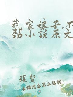 我家娘子,不对劲小说原文