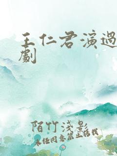 王仁君演过哪些剧