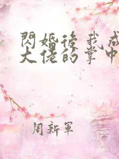 闪婚后 我成了大佬的掌中之物