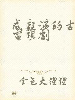 成毅演的古装剧电视剧