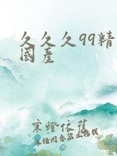 久久久99精品国产