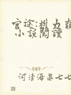 官途:权力巅峰 小说阅读