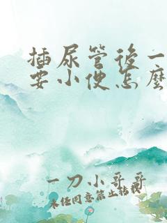 插尿管后一直想要小便怎么办