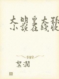 大明皇太孙有声小说在线收听