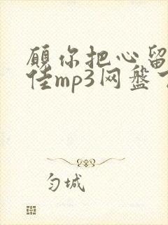 愿你把心留陈汝佳mp3网盘下载