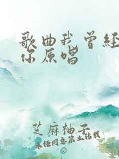 歌曲我曾经等过你原唱