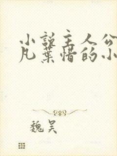 小说主人公叫林凡叶惜的小说