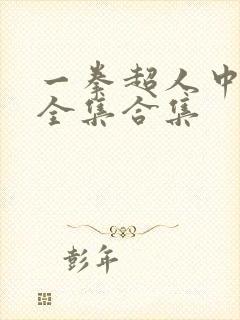 一拳超人中配版全集合集