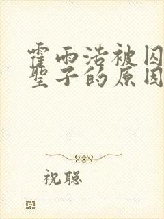 霍雨浩被囚禁当圣子的原因