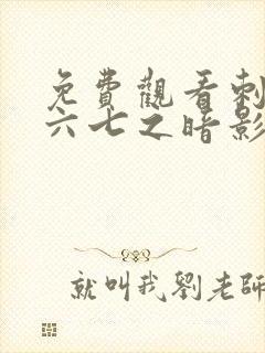 免费观看刺客伍六七之暗影宿命