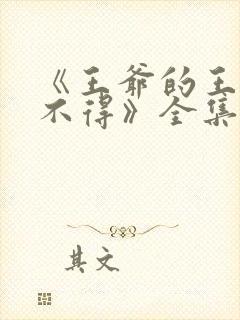 《王爷的王妃惹不得》全集免费阅读