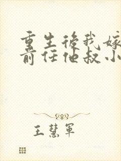 重生后我嫁给了前任他叔小说