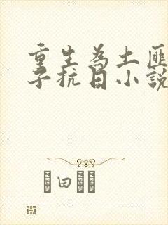 重生为土匪的儿子抗日小说