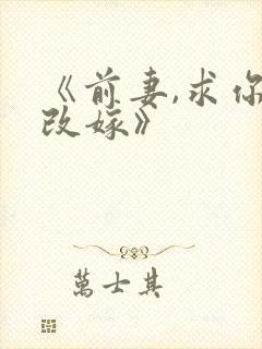 《前妻,求你别改嫁》