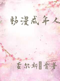 动漫成年人看的