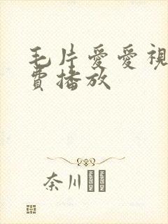 毛片爱爱视频免费播放