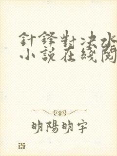 针锋对决水千丞小说在线阅读