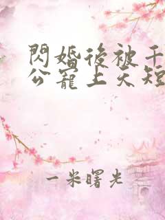 闪婚后被千亿老公宠上天短剧免费观看