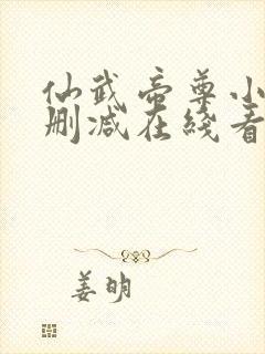 仙武帝尊小说未删减在线看