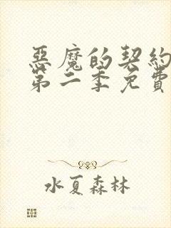 恶魔的契约家人第二季免费观看