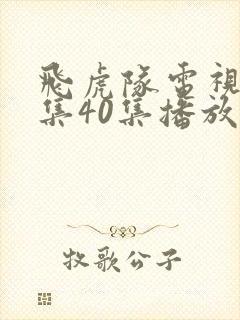 飞虎队电视剧全集40集播放