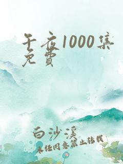 午夜1000集免费