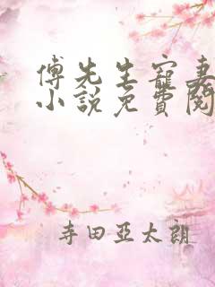 傅先生宠妻无度小说免费阅