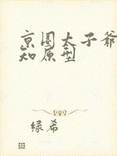 京圈太子爷李望知原型