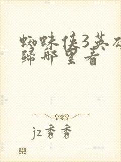 蜘蛛侠3英雄无归哪里看