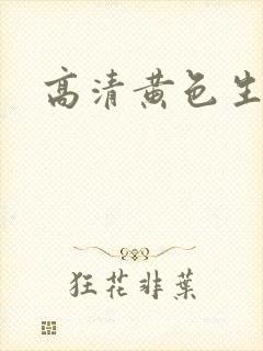 高清黄色生活片