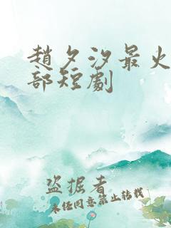 赵夕汐最火的三部短剧