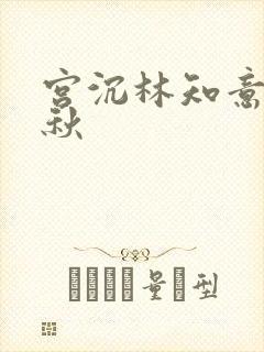 宫沉林知意宋婉秋