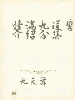 情满九道弯剧情介绍分集