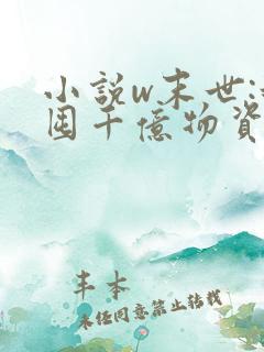 小说w末世:我囤千亿物资坐等天灾》