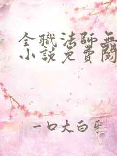 全职法师无弹窗小说免费阅读