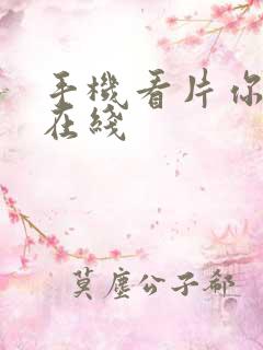 手机看片你懂的在线