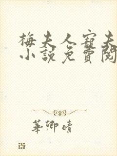 梅夫人宠夫日常小说免费阅读