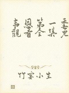 韦恩第一季在线观看全集免费高清