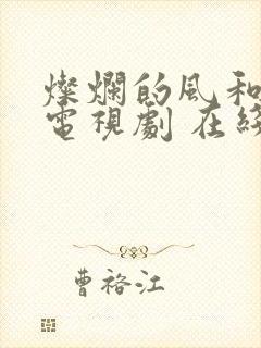 灿烂的风和海 电视剧 在线观看