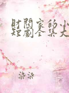 财阀家的小儿子短剧全集大结局