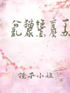 公猫绝育了还是乱尿怎么办