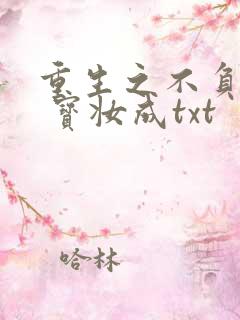 重生之不负韶华 宝妆成txt